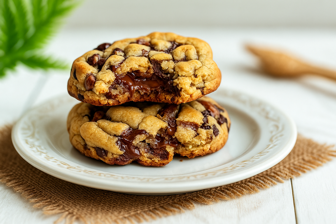 🍪 Cookies aux deux chocolats & noix de pécan