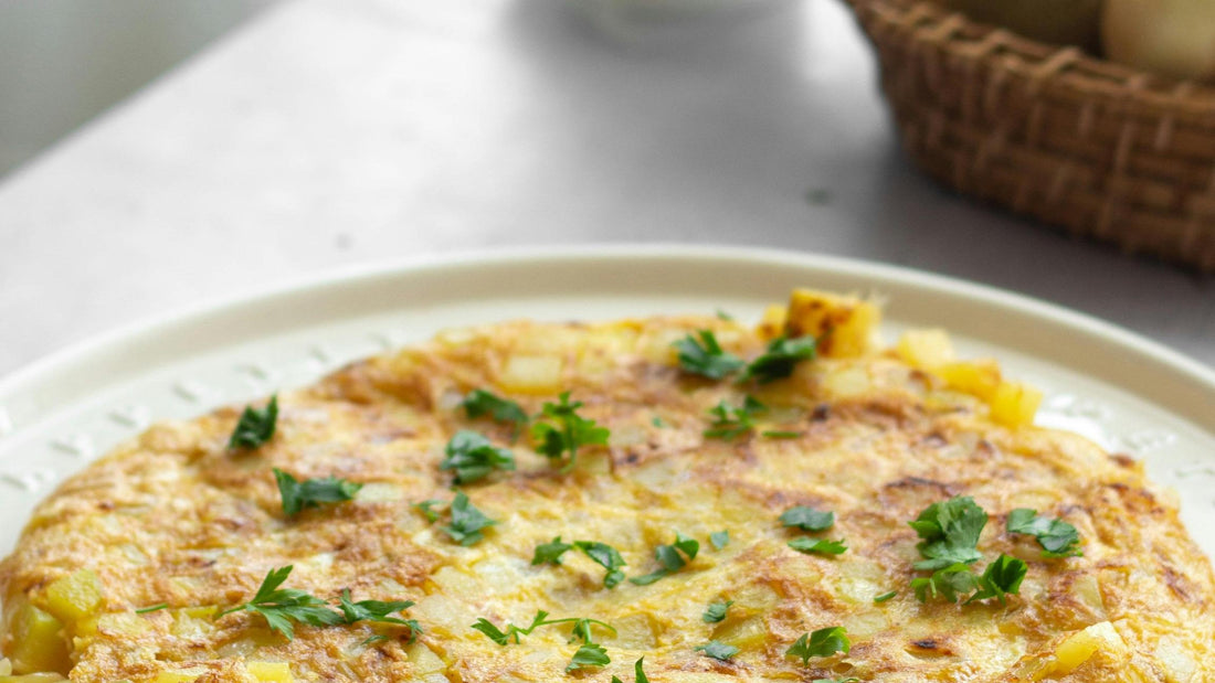 🌼 Tortilla espagnole aux champignons et pommes de terre fondantes