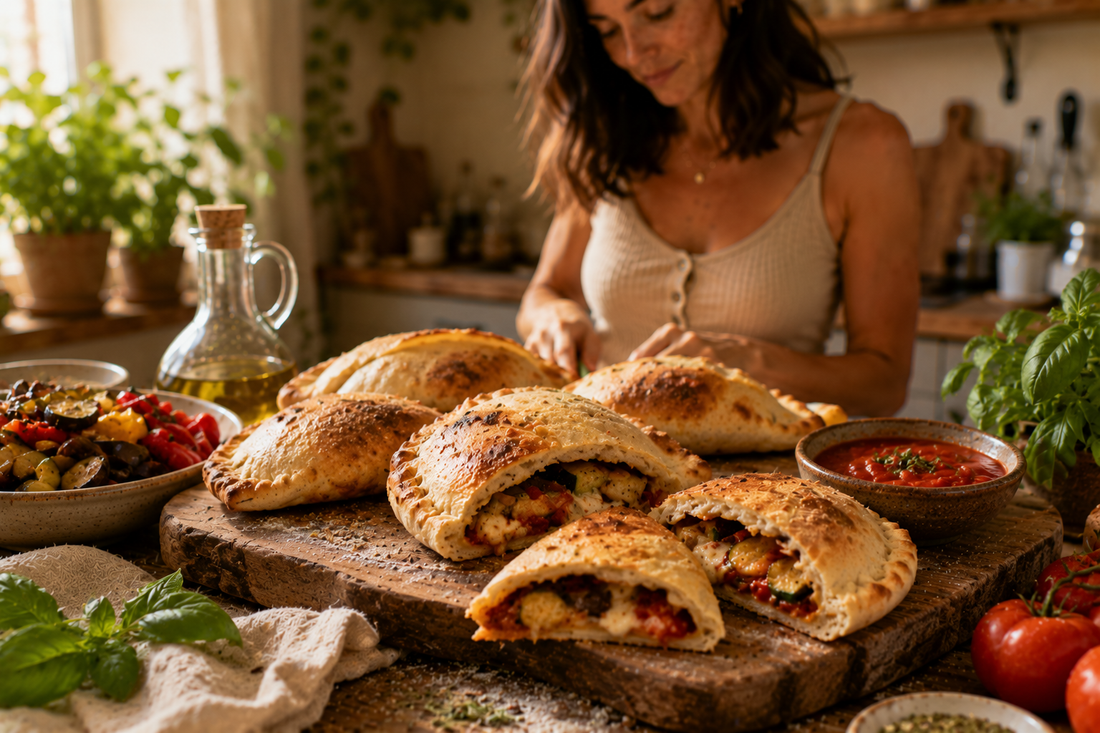 🥟 Mini calzone maison aux légumes de saison