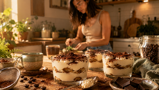 ✨ Tiramisu léger au skyr : ultra onctueux et gourmand