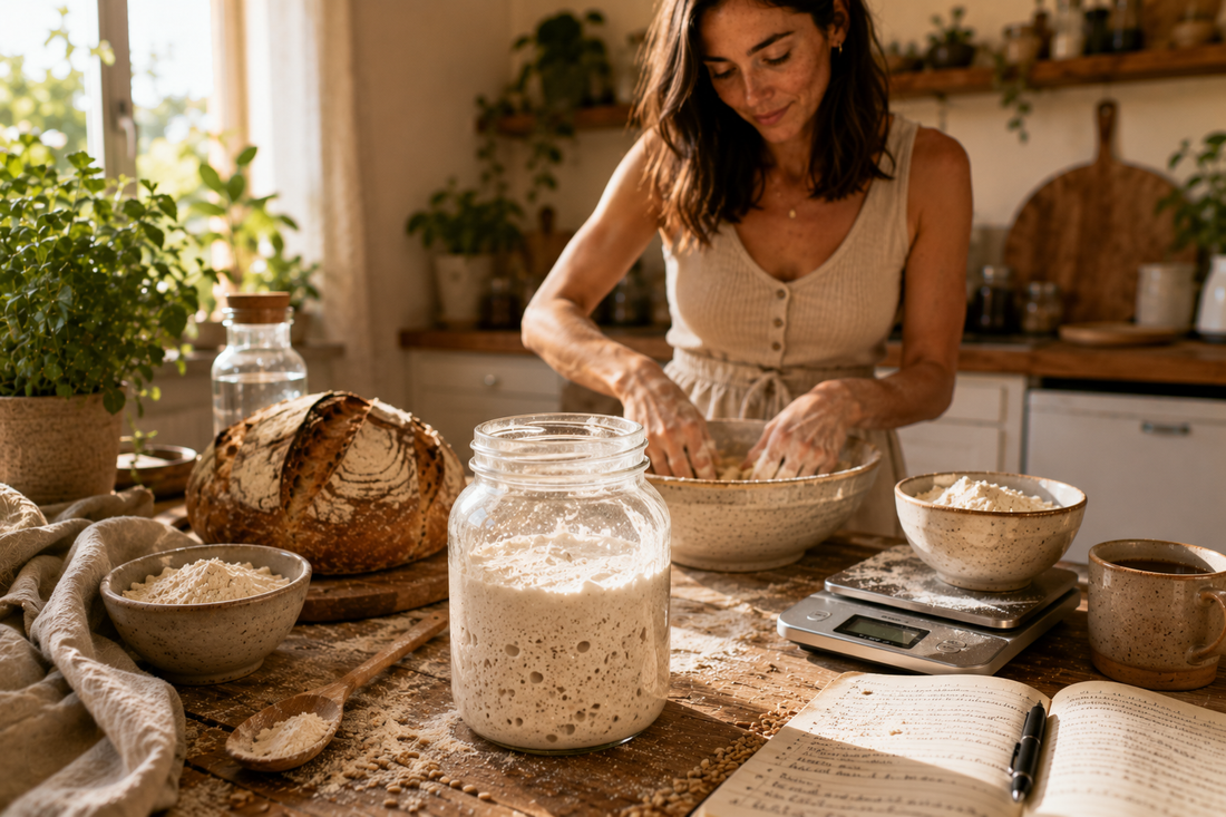 🥖 Créer son levain naturel maison : la méthode simple (même si vous n’avez jamais fait de pain)