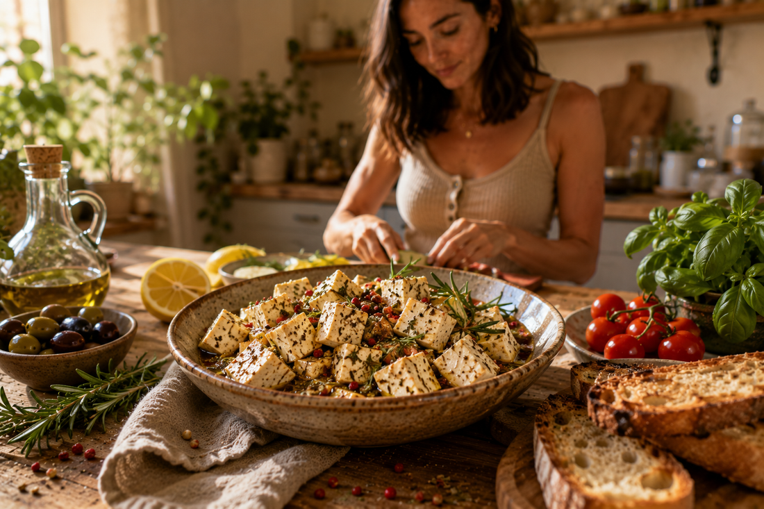 🧀 Feta de tofu maison : l’alternative végétale ultra savoureuse et riche en protéines