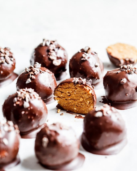 🍫 Chocolats maison cœur praliné sésame